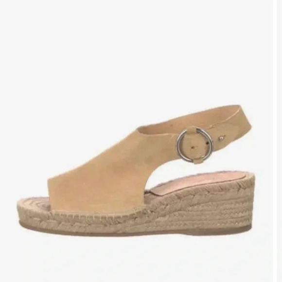 Rag & Bone Neutrals Suede Espadrilles - Picture 1 of 9
